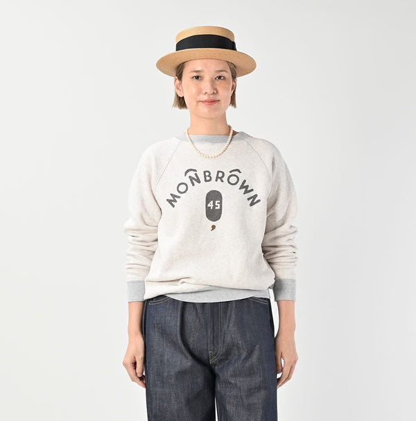 45R Cotton Fleece 908 Raglan Sweat (Top-dyed)