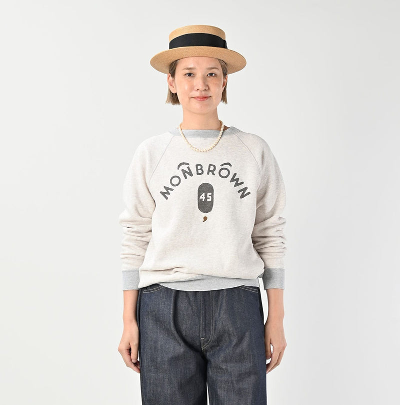 45R Cotton Fleece 908 Raglan Sweat (Top-dyed) - Image 5