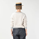 45R Cotton Fleece 908 Raglan Sweat (Top-dyed)