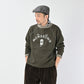 45R Cotton Fleece 908 Raglan Sweat (Top-dyed)