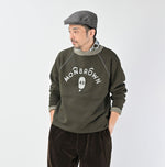 45R Cotton Fleece 908 Raglan Sweat (Top-dyed)