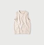 45R Cotton Fleece Vest (Top dyed)