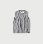 45R Cotton Fleece Vest (Top dyed)