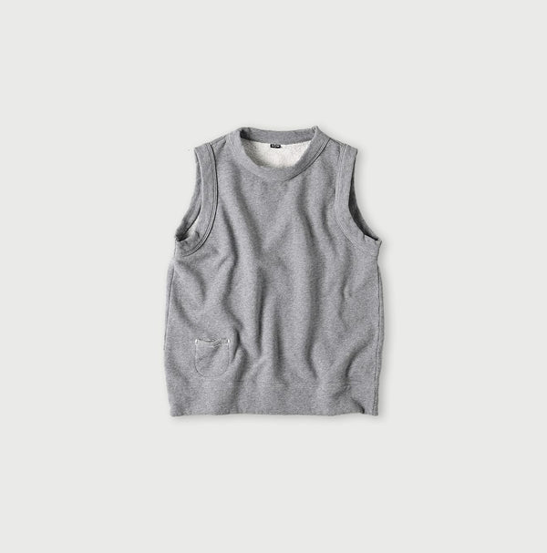 45R Cotton Fleece Vest (Top dyed)