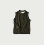 45R Cotton Fleece Vest (Top dyed)