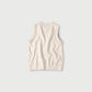 45R Cotton Fleece Vest (Top dyed)