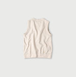 45R Cotton Fleece Vest (Top dyed)
