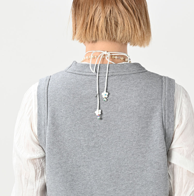 45R Cotton Fleece Vest (Top dyed) - Image 11