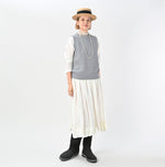 45R Cotton Fleece Vest (Top dyed)