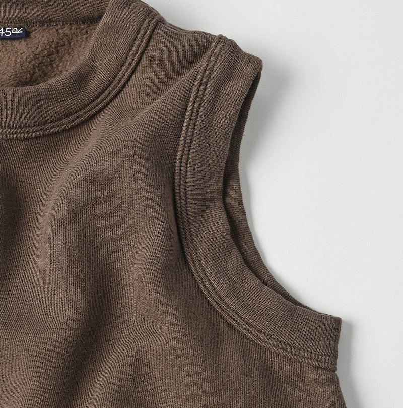 45R Cotton Fleece Vest