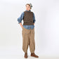 45R Cotton Fleece Vest