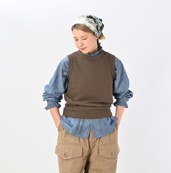 45R Cotton Fleece Vest