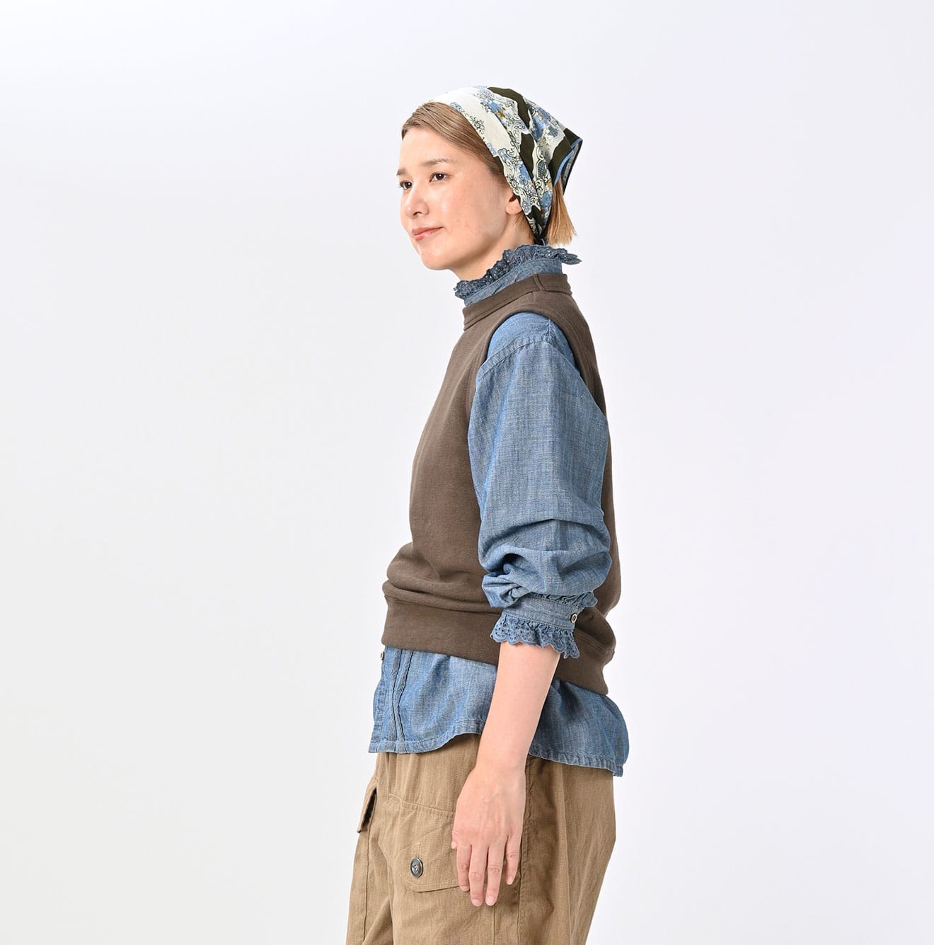 45R Cotton Fleece Vest - Image 4