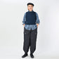 45R Indigo Cotton Fleece Vest