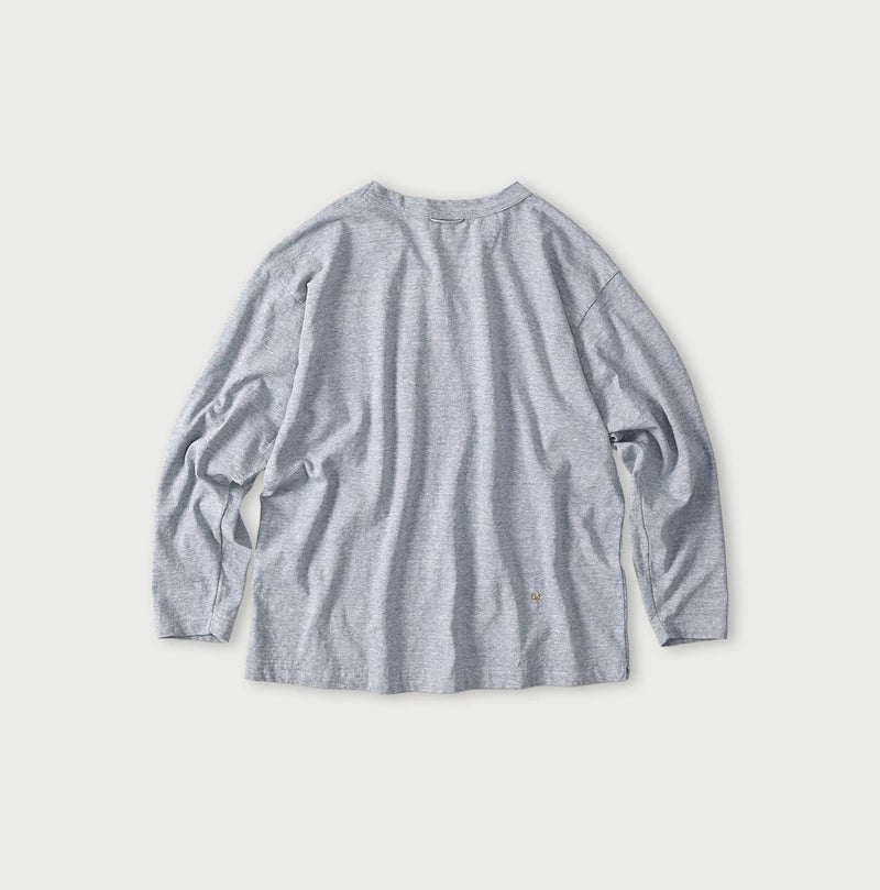 45R Donkey College 908 Long Sleeve T-shirt (Top-Dyed) - Image 18