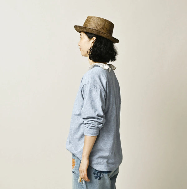 45R Donkey College 908 Long Sleeve T-shirt (Top-Dyed)