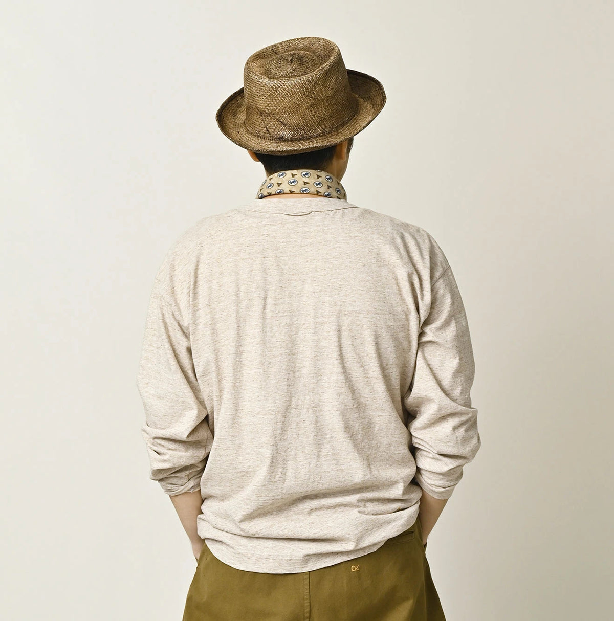 45R Donkey College 908 Long Sleeve T-shirt (Top-Dyed)