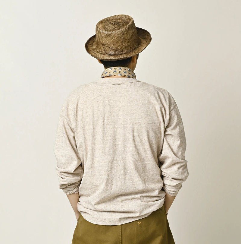 45R Donkey College 908 Long Sleeve T-shirt (Top-Dyed) - Image 13