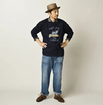 45R Indigo Donkey College 908 Long Sleeve T-shirt