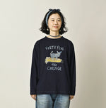 45R Indigo Donkey College 908 Long Sleeve T-shirt