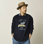 45R Indigo Donkey College 908 Long Sleeve T-shirt