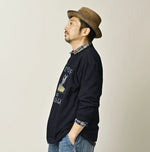 45R Indigo Donkey College 908 Long Sleeve T-shirt