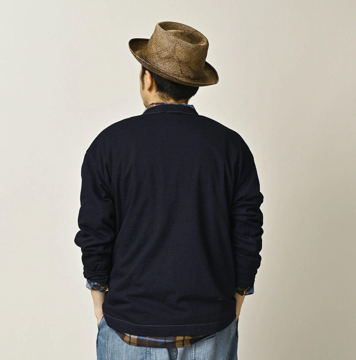 45R Indigo Donkey College 908 Long Sleeve T-shirt