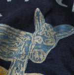 45R Indigo Donkey College 908 Long Sleeve T-shirt