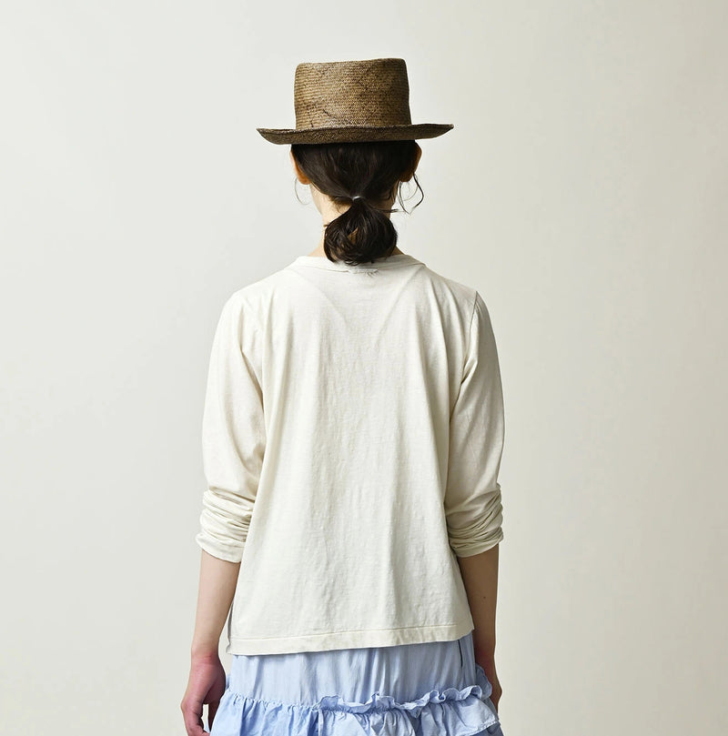 45R Tenjiku x Feather Khadi Frill Cardigan - Image 5
