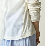 45R Tenjiku x Feather Khadi Frill Cardigan