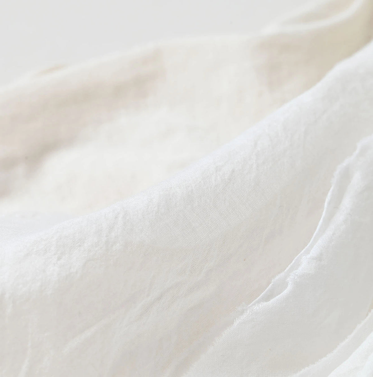 45R Tenjiku x Feather Khadi Frill Cardigan