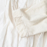 45R Tenjiku x Feather Khadi Frill Cardigan
