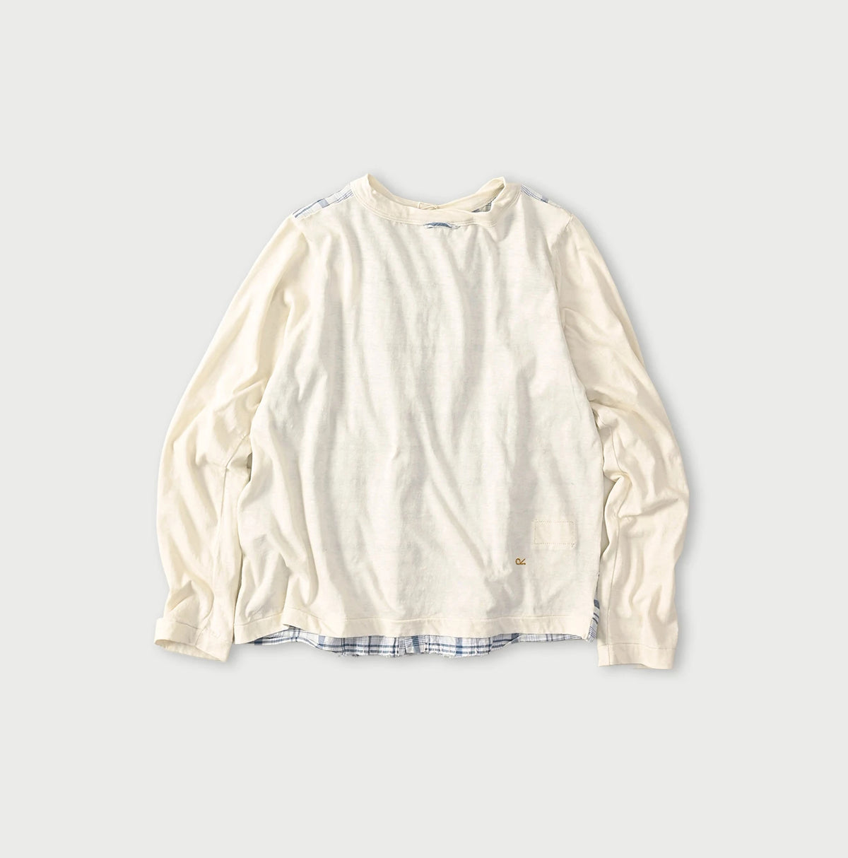45R Tenjiku x Feather Khadi Frill Cardigan