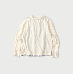 45R Tenjiku x Feather Khadi Frill Cardigan