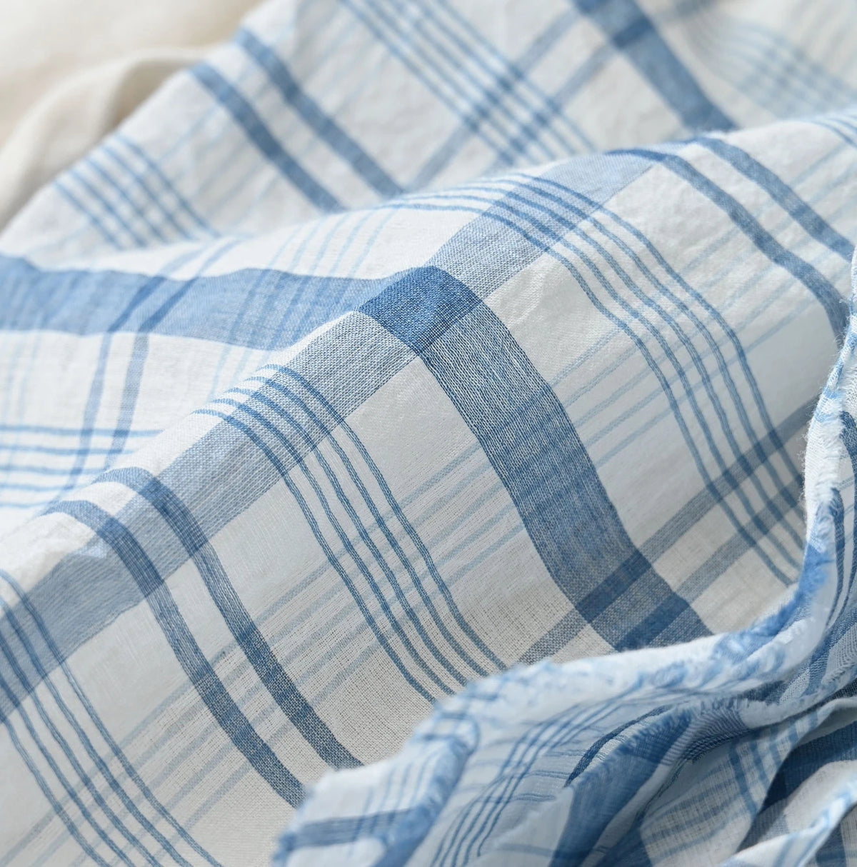 45R Tenjiku x Feather Khadi Frill Cardigan