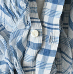 45R Tenjiku x Feather Khadi Frill Cardigan