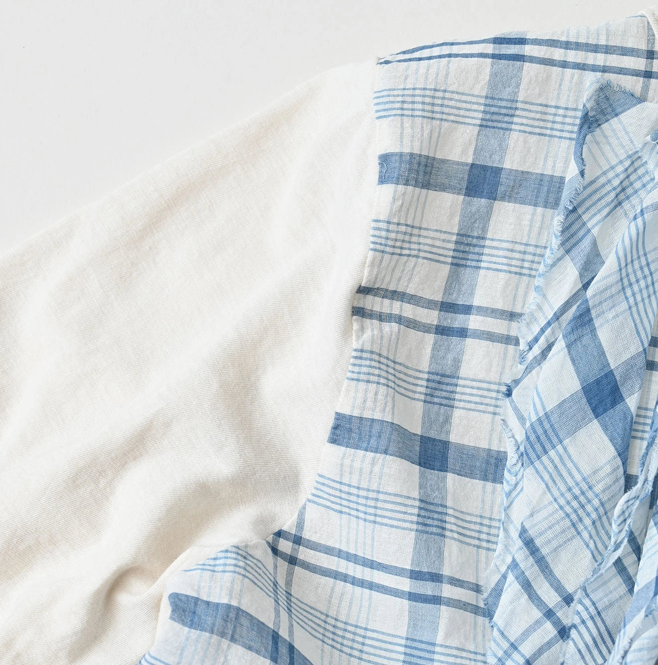 45R Tenjiku x Feather Khadi Frill Cardigan - Image 16