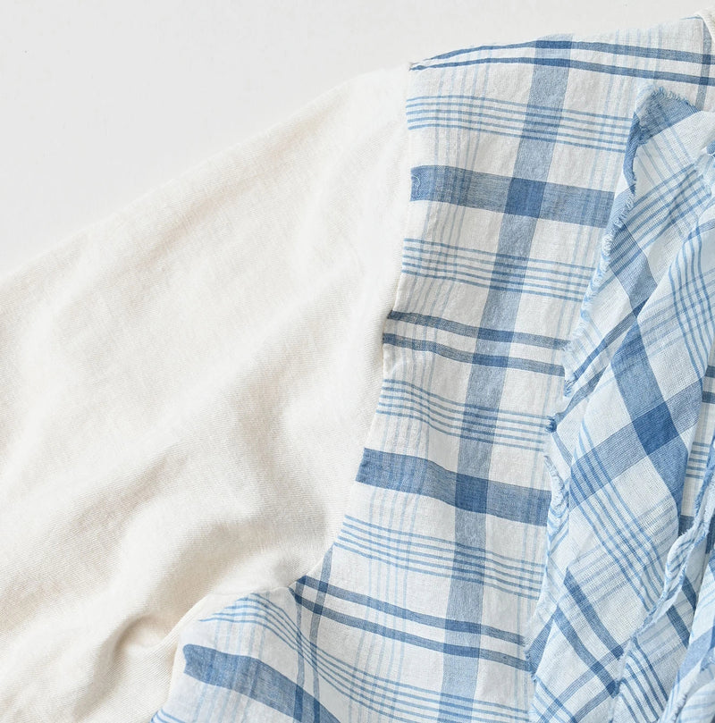 45R Tenjiku x Feather Khadi Frill Cardigan - Image 16