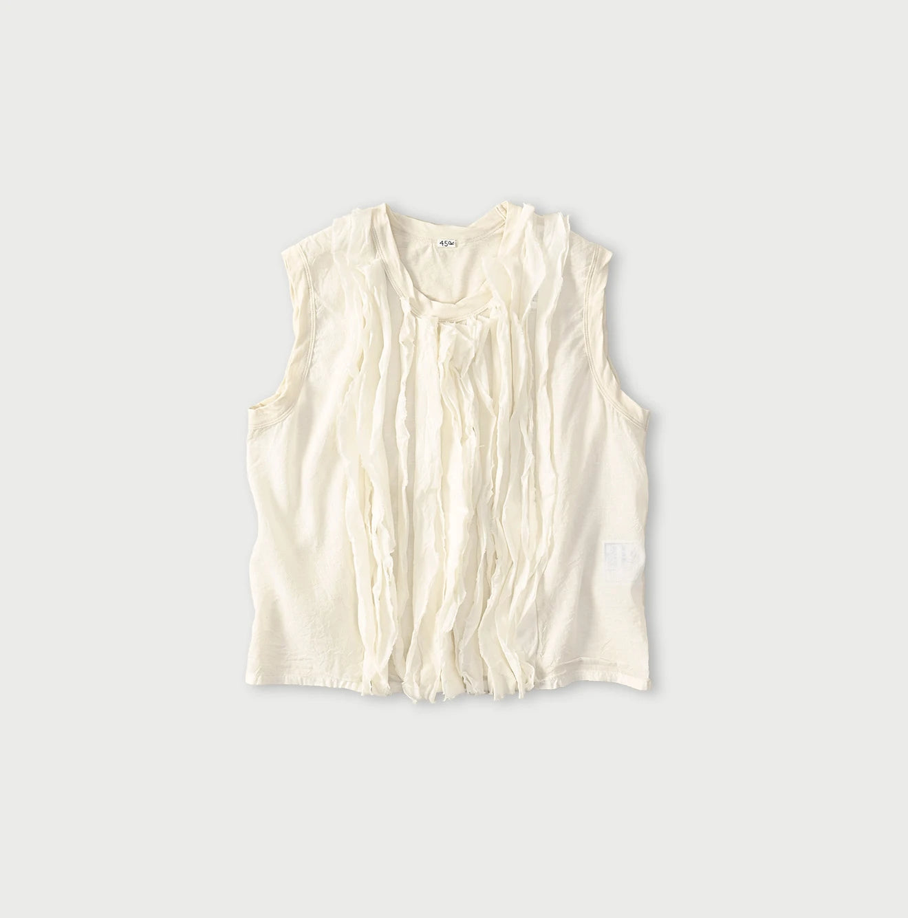 45R Tenjiku x Feather Khadi Frill Camisole - Image 1