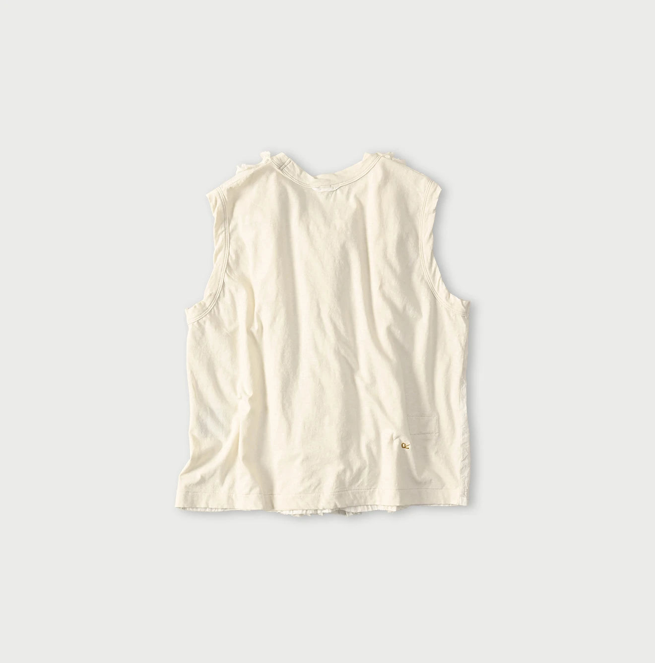 45R Tenjiku x Feather Khadi Frill Camisole - Image 10
