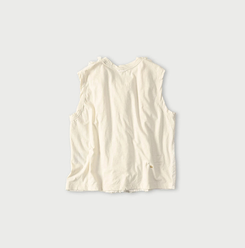 45R Tenjiku x Feather Khadi Frill Camisole - Image 10