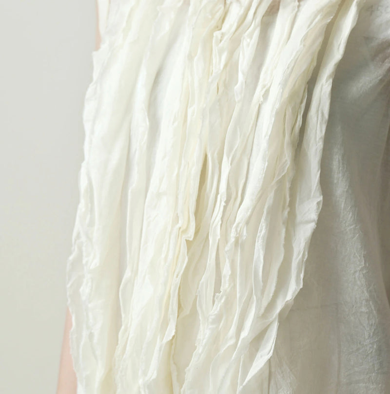 45R Tenjiku x Feather Khadi Frill Camisole - Image 7