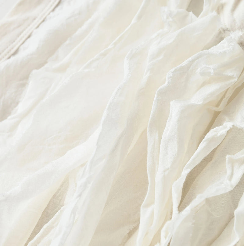 45R Tenjiku x Feather Khadi Frill Camisole - Image 12
