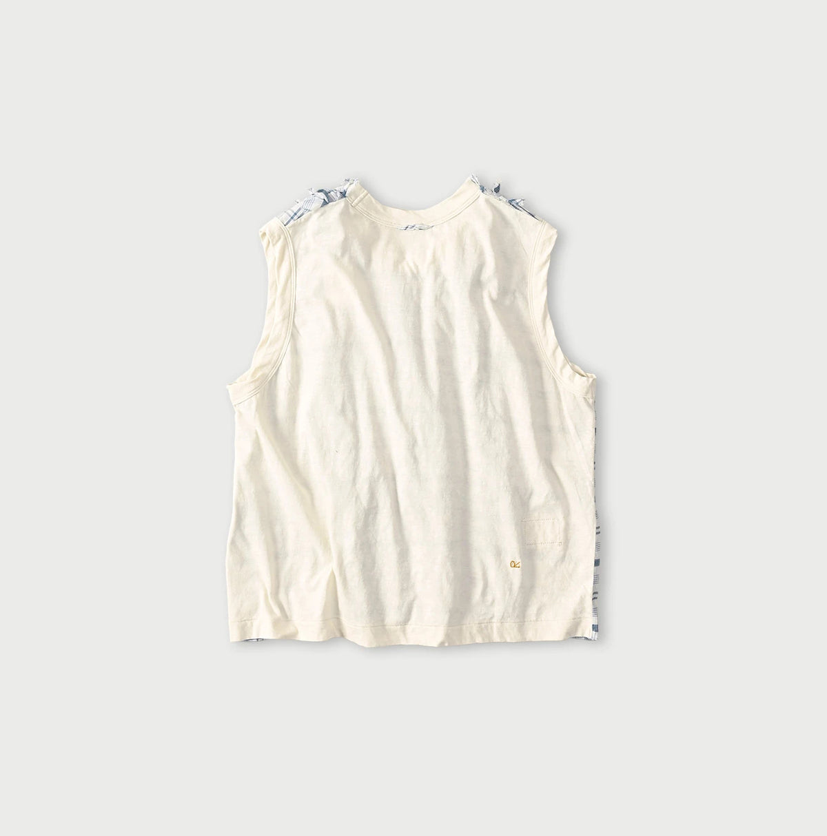 45R Tenjiku x Feather Khadi Frill Camisole