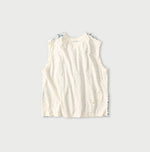 45R Tenjiku x Feather Khadi Frill Camisole