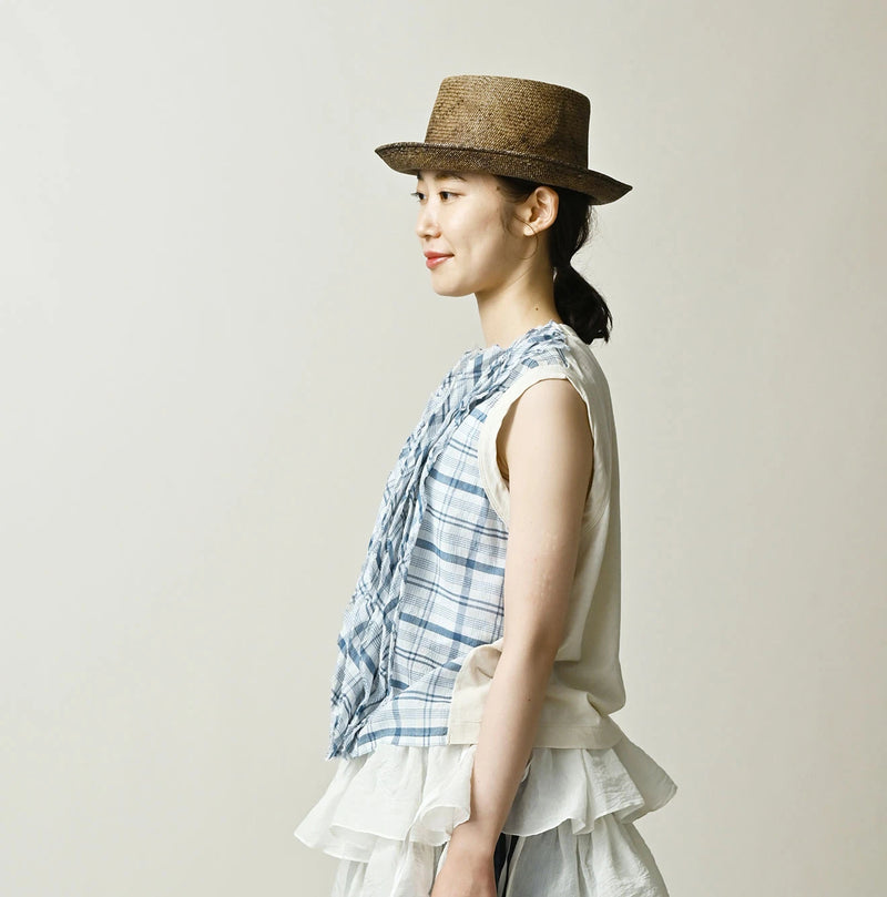 45R Tenjiku x Feather Khadi Frill Camisole - Image 5
