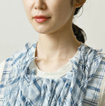 45R Tenjiku x Feather Khadi Frill Camisole