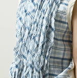 45R Tenjiku x Feather Khadi Frill Camisole