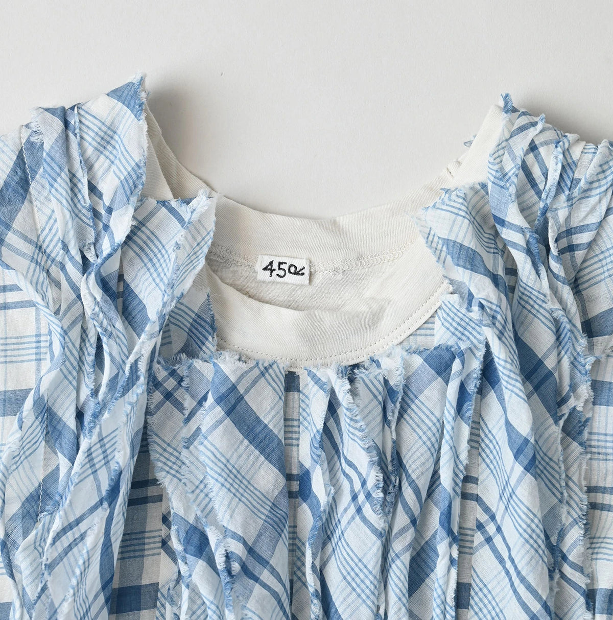 45R Tenjiku x Feather Khadi Frill Camisole