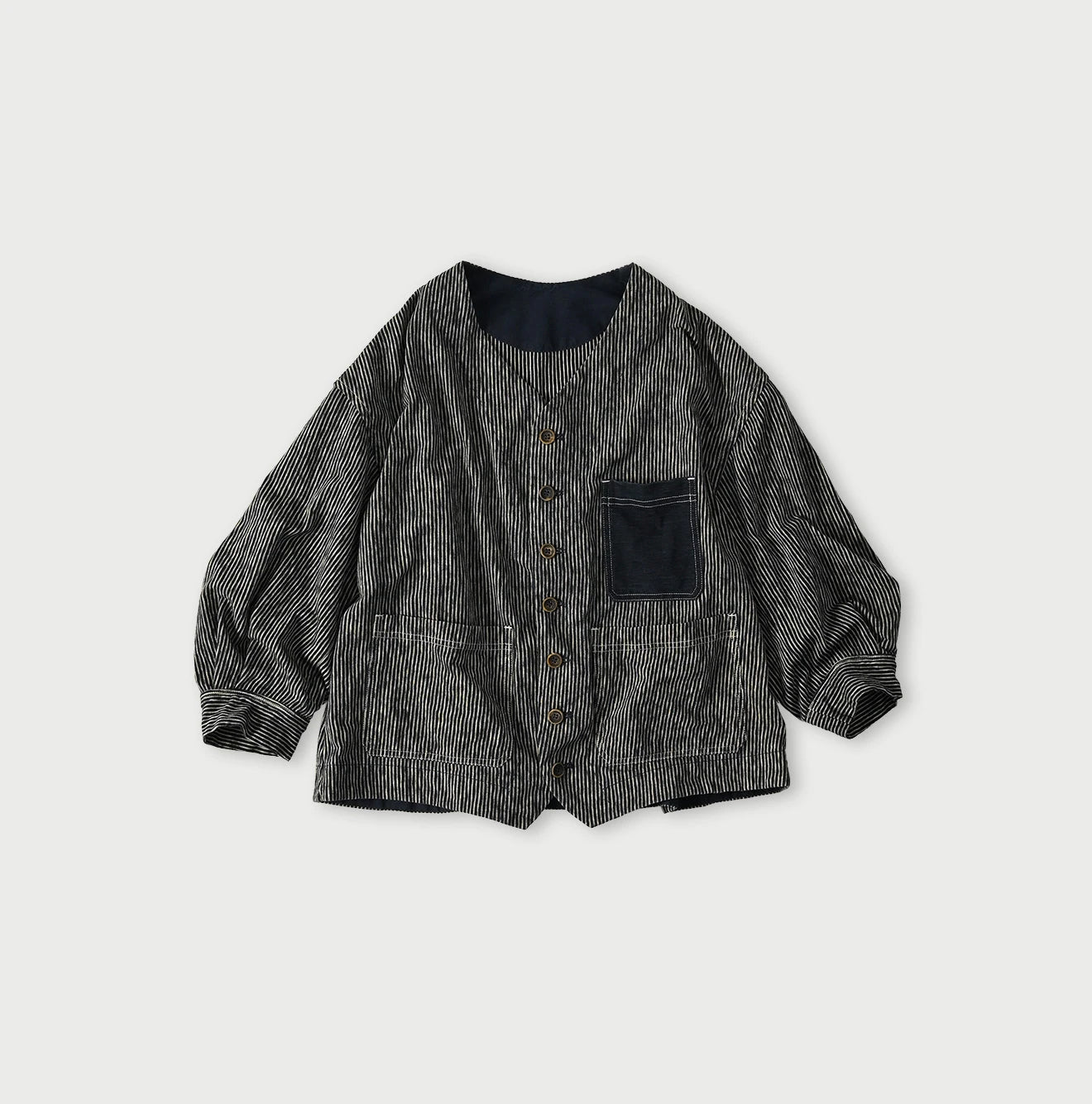 45R Hickory Tenjiku Puff Sleeve Overall - Image 2